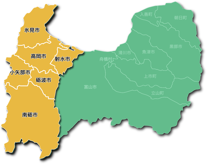 呉西圏域MAP